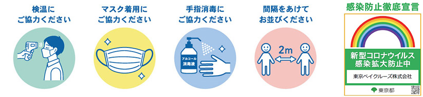新型コロナウイルス感染予防への取組み
